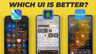 iOS 26 vs Android 16 vs One UI 8 – Ultimate UI Comparison! (Design, Features & Animations)