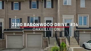 2280 Baronwood Drive  34  Oakville  ON