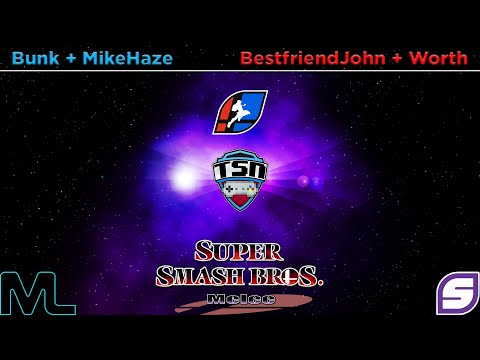 SSFC3 Melee Doubles - Bunk + MikeHaze vs. BestfriendJohn + Worth - Winners Semis