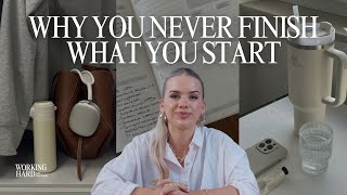 How To Teach Yourself To Finish Things And Stop Getting Distracted