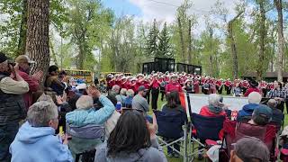 Witness the Magic! The Calgary Stampede Showband's  latest performance is pure energy and musical 🎼.