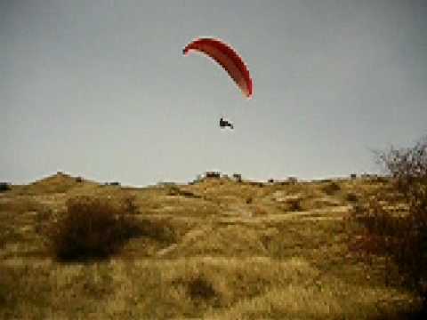 yo5oed & friends cu parapanta la crater Betfia nov 08.01