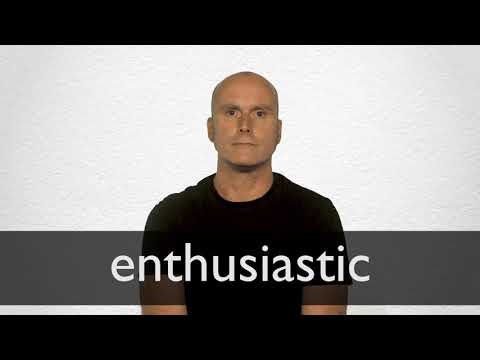 Enthusiastic Synonyms Collins English Thesaurus