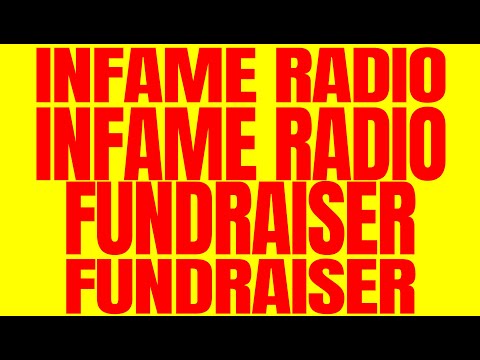 INFAME RADIO FUNDRAISER @ SPEKTRUM GALLERY 2025 PART 1