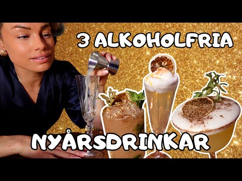 3 ALKOHOLFRIA DRINKAR TILL NYÅR