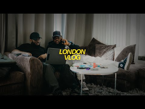 In London with JaySynths & Kcee Working On New Music | Mini Vlog