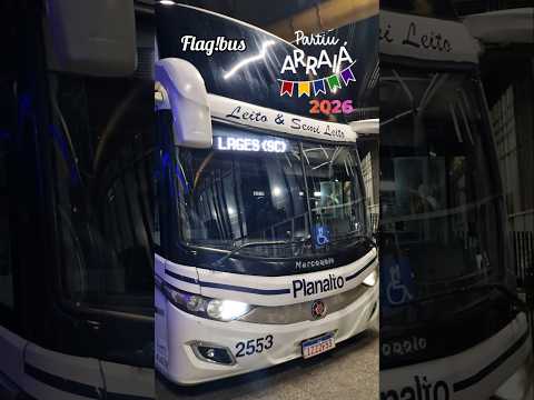 São Paulo x Lages Marcopolo New G7 1800 MB 0-500RSDD euro5 #planalto #marcopolog7