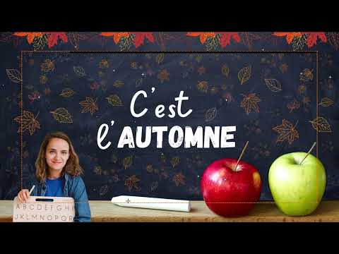 C'est l'automne - Chanson maternelle