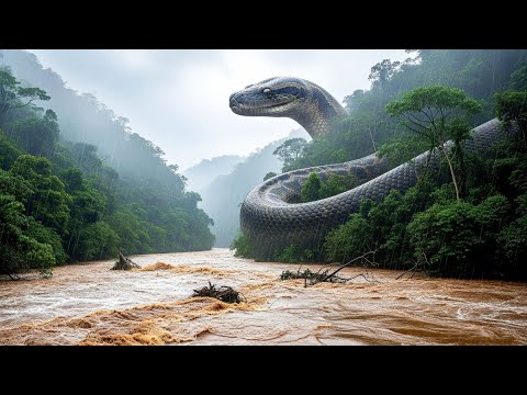 Part 7 - A Girl Alone Surviving In The Forest – By the Stream: A Giant Python Encounter