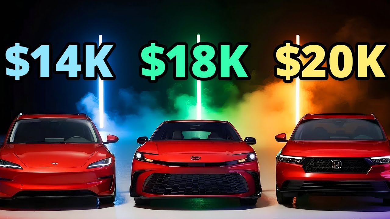 Used Tesla Model 3 vs Toyota Camry Hybrid vs Honda Accord: Shocking 250,000-Mile Cost Truths