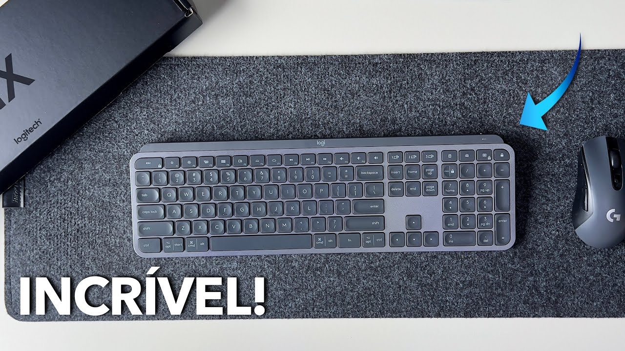 O TECLADO PERFEITO - Logitech MX Keys Review Completo