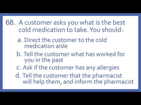 PTCB PTCE Practice Test Question 68 - Patient OTC Recommendation Question (Pharmacy CPhT Test Prep)