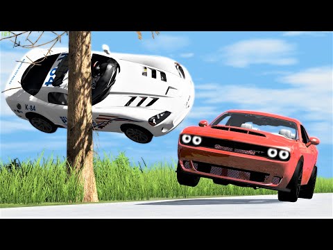 High Speed Street Racing Crashes #26 - BeamNG Drive | CRASHdriven