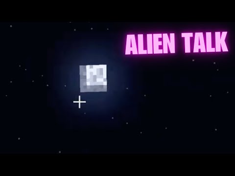 Alien Encounter in Minecraft! Vtuber Communicates
