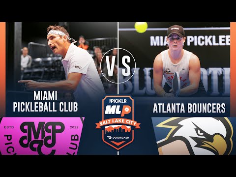 Miami Pickleball Club v Atlanta Bouncers at the MLP Salt Lake City presented by DoorDash