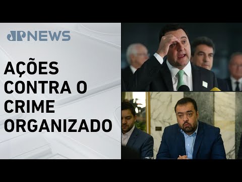 Ratinho Jr oferece ajuda do Paraná a Cláudio Castro no Rio