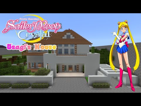 Minecraft Tutorial! Sailor Moon Crystal! Usagi's House! Pt 1 **Anime Builds**