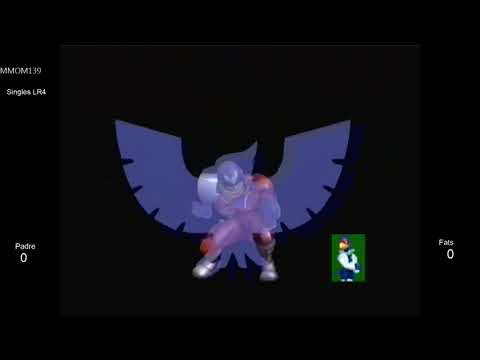 MMOM139 SSBM - Padre (C. Falcon) vs. Fats (Falco) - Melee LR4