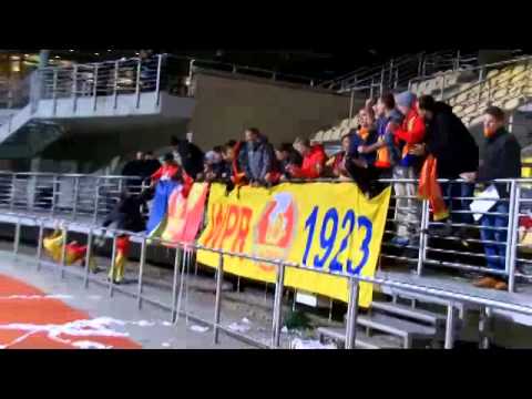 Kibice dziękują piłkarzom Znicza za rundę jesienną