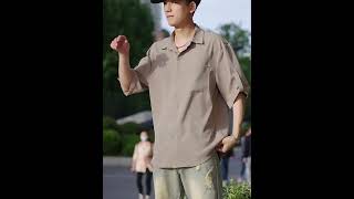 1115742148 - Short-Sleeve Pocket Detail Shirt