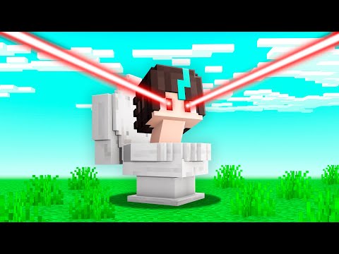 ¡Minecraft PERO soy un SKIBIDI TOILET! (Skibidi Toilet mod)