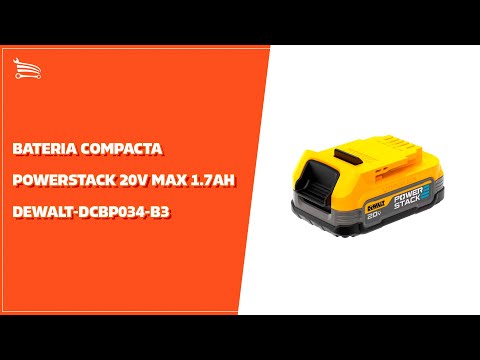 Bateria Compacta Powerstack 20V MAX 1.7AH - Video