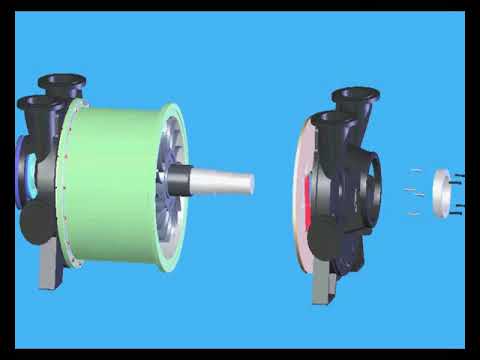 2BE Series Liquid Ring Vacuum Pump assemble video