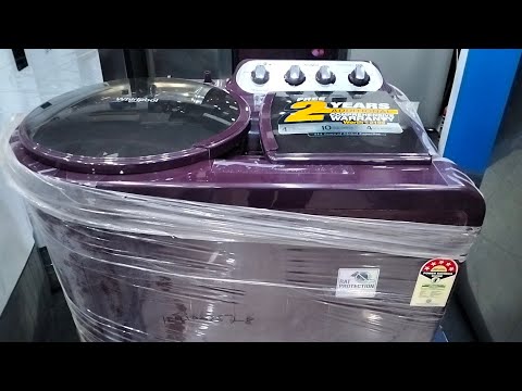Thumbnail for Whirlpool Semi automatic washing machine 8.5 Kg is turbo dry auto restart 💥4 year warranty 💥