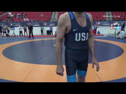 58 Lbs Rr Rnd 3 - Daniel Cota, Nor Cal Wrestling Academy Vs Charles McCook, Virginia 78b5