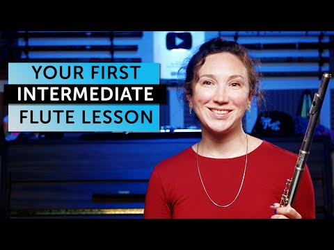 FIRST FLUTE LESSON BACK FROM A HIATUS OR LONG BREAK | THE FLUTE CHANNEL #TFC