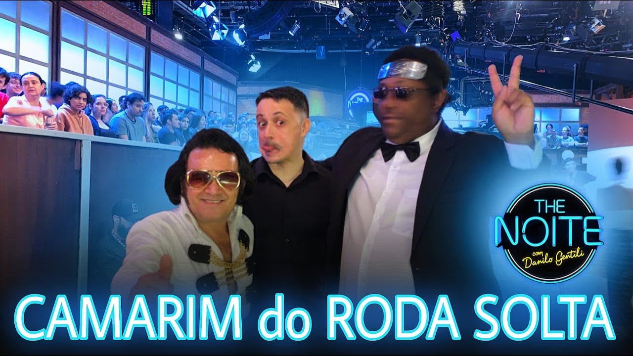 SÓ TEM MALUCO no CAMARIM do RODA SOLTA | The Noite com Danilo Gentilli