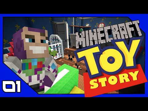 Minecraft Toy Story 2 Adventure Map Episode 1 : Andy's Room!