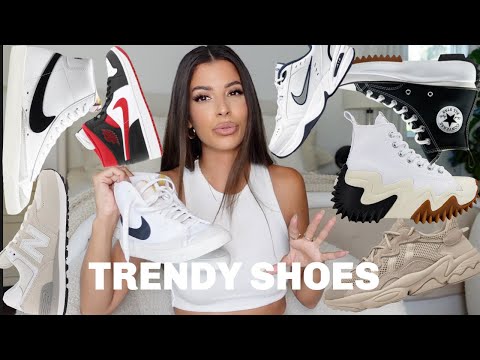 my MOST trendy sneaker collection & how to style them