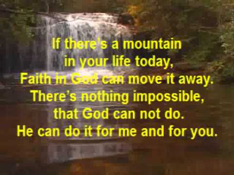 Southern Gospel Song - There's Nothing God Can Not Do - Written by Charles E. Fitzgerald