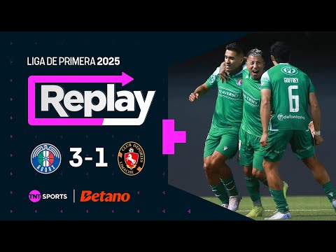 TNT Sports Replay | Audax Italiano 3 - 1 Deportes Limache | Fecha 4