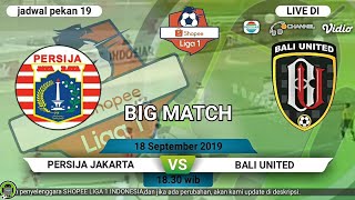 Download lagu Jadwal Liga 1 pekan 19 tahun 2019 - Persija Jakarta vs Bali united | ANDROID SOCCER mp3