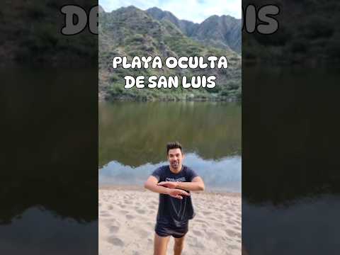 Dique Lujan playa oculta San Luis playitas del dique lujan #mototour #argentina #diquelujan #shorts