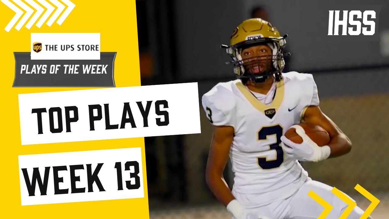 2023 Houston Area High School Football Plays of The Week: Week 13