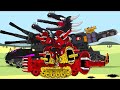 SIREN HEAD Tank Vs Venom Tank Black Panther Tank And Nerf Tank War Tank Animation