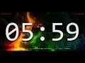 6 Min COUNTDOWN Timer V 585 Keyboard Timer With Sound Effects 10 Sec Beep 4k