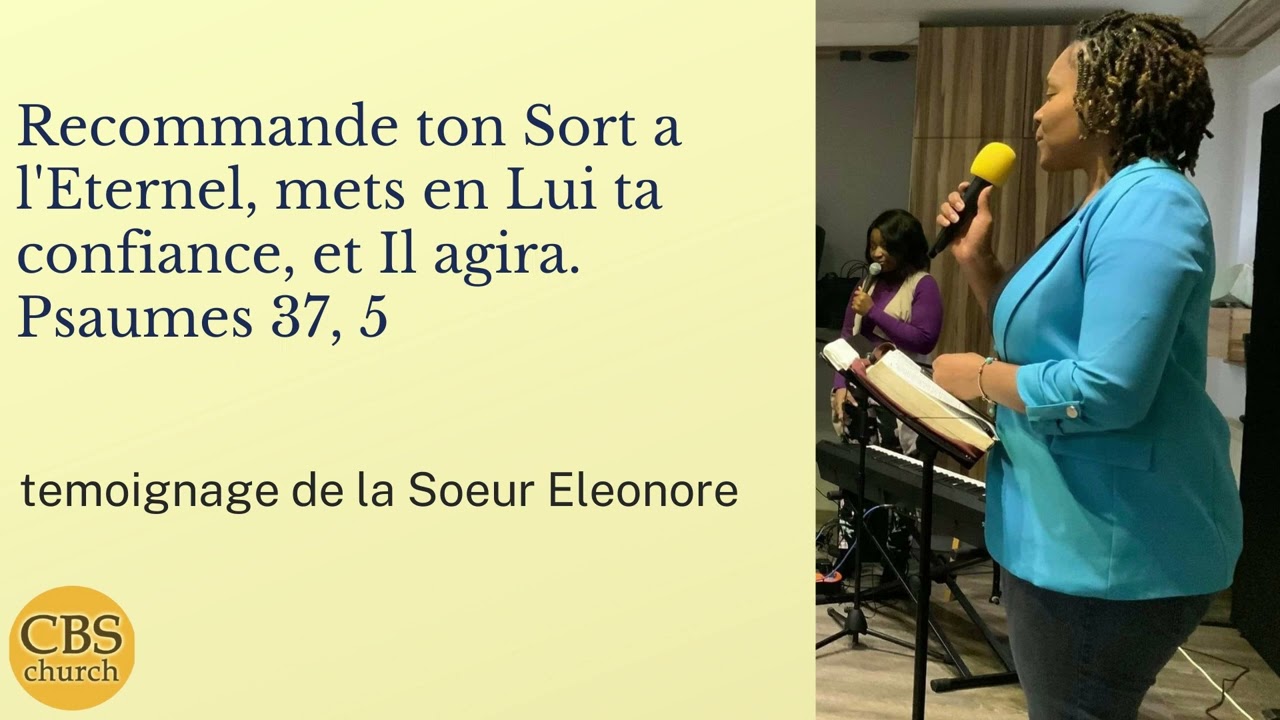 TÉMOIGNAGE - GUERISON INTERIEURE & BAPTÊME DU SAINT-ESPRIT. Soeur Lucie Eleonore