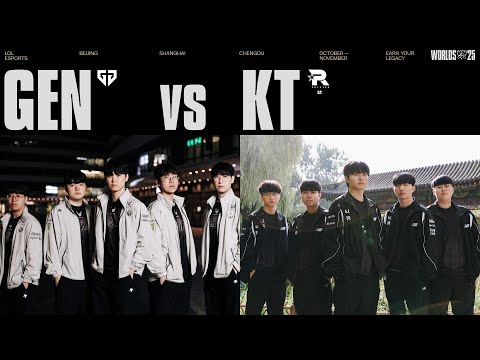 GEN vs KT | WORLDS 2025 | Semifinals | Game 2 | Gen.G Esports vs kt Rolster