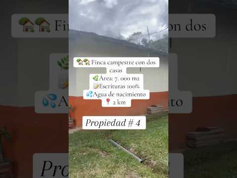 🏡 Finca campestre, en concepción Antioquía, con 7.000 m2.