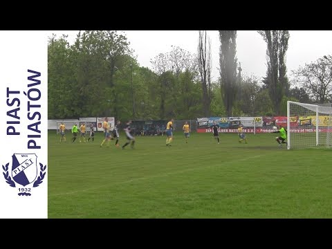 MKS Piast Piastów - Promyk Nowa Sucha 2:1 skrót meczu (24.05.2017)