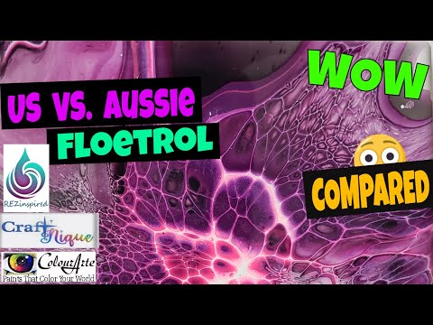 111. ACRYLIC POURING RECIPE FLOETROL ~ SHELEEART BLOOM TECHNIQUE US /AUSSIE