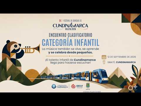 EN VIVO | 51.º Festival de Bandas de Cundinamarca – Encuentro Clasificatorio Categoría Infantil