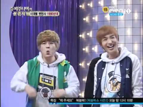 Leeteuk - Funny Hip Hop Dance @ Super Junior's Foresight Ep. 7