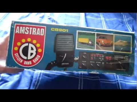 BOXED AMSTRAD 901 CB RADIO WITH MANUAL AND LICENCE