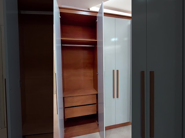Guarda-Roupa Casal Madalena 6 Portas 4 Gavetas 100% Mdf Off White - Panorama Móveis