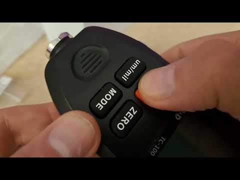 Толщиномер автомобильный R&D TC100 калибровка